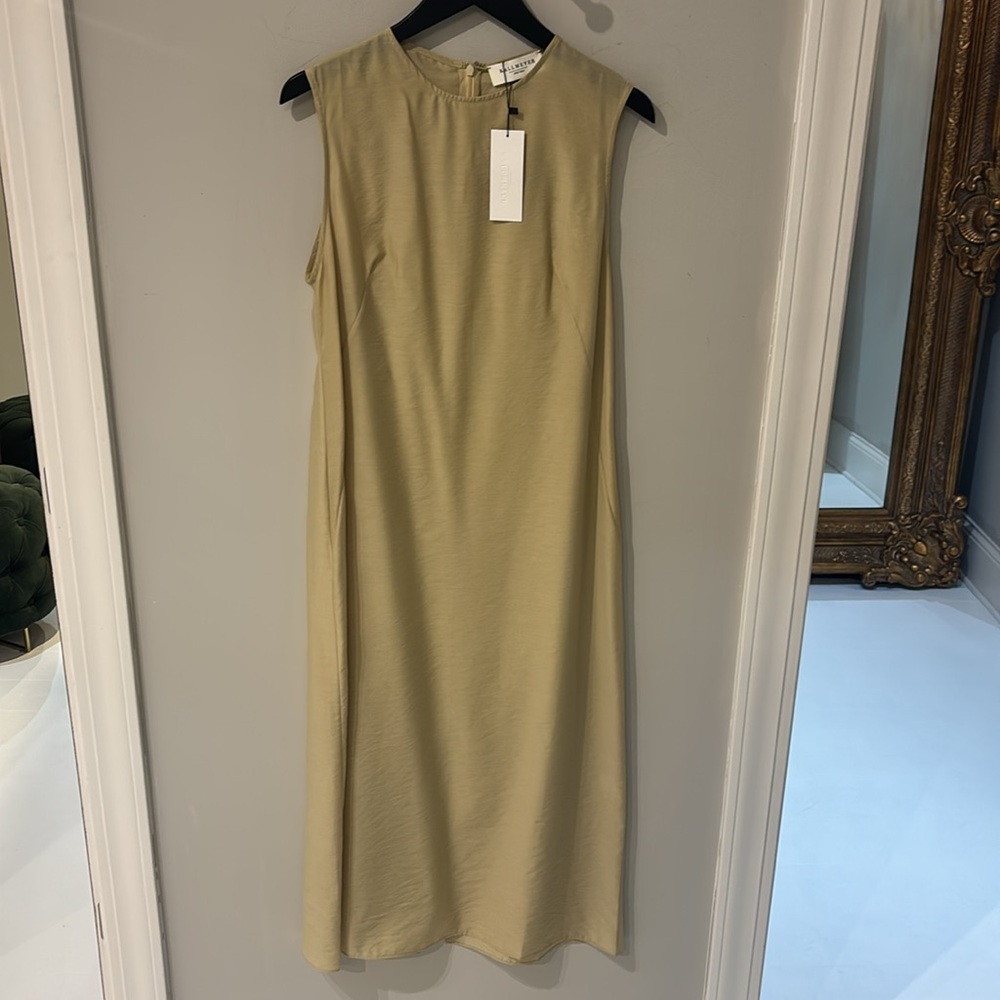 Kallmeyer NYC Celeste Sheath Dress in Pear - Picture 2 of 3